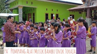 Musik bambu Toraja || Pa' Pompang