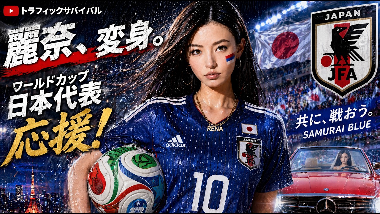 未開封サッカー日本代表 応援ビッグタペストリー耐火布2014年ワールド