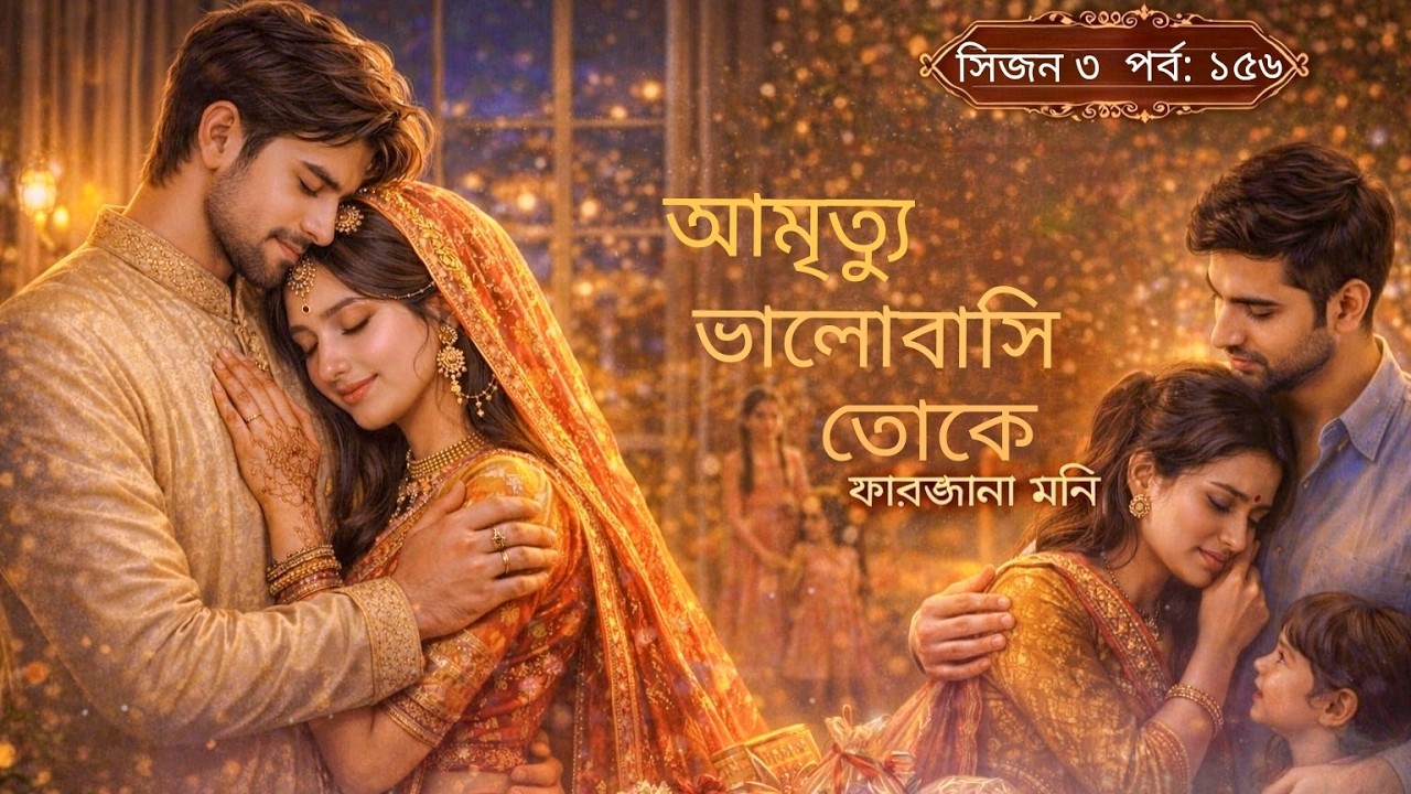 আমৃত্যু ভালোবাসি তোকে | সিজন ৩ ।পর্ব ১৫৬|ফারজানা মনি।নাকফোঁড়া নিয়ে তৃধার জেদ, আহিয়ান কি রাজি হবে?