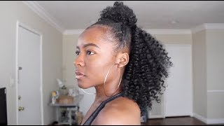 BRAIDED TOP KNOT AND CURLS TUTORIAL | WATERWAVE CROCHET HAIR | SAMSBEAUTY.COM