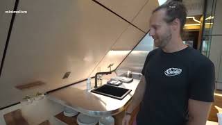 Incredibly Stunning Tiny A-Frame Cabin Perched 40ft in the Air - TREE HOUSE TOUR_R