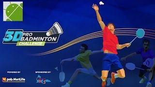 3D Pro Badminton Challenge - Android Gameplay HD screenshot 1