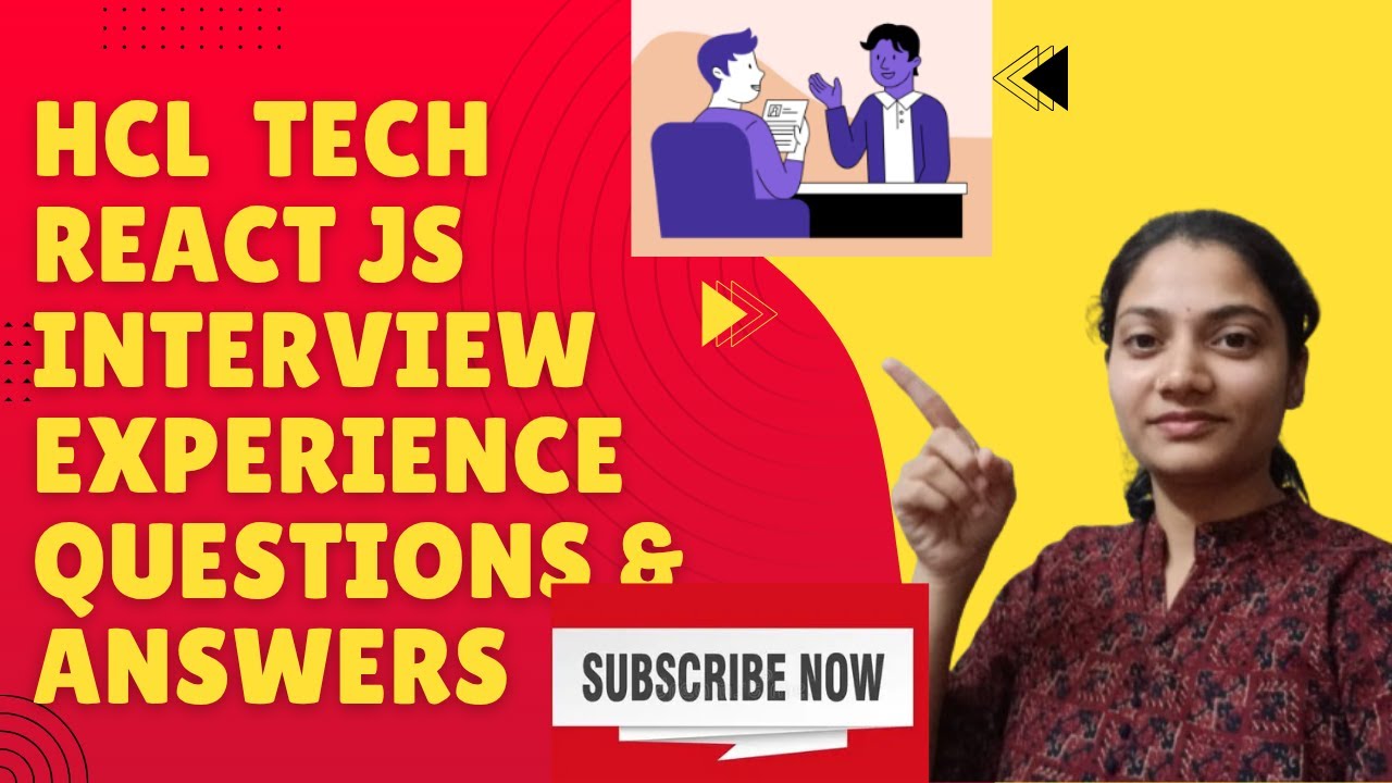 #HCLTech ReactJs Interview | Frontend Interview #reactjsdeveloper # ...