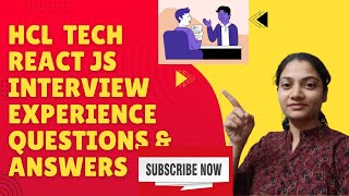 Celebrity #HCLTech ReactJs Interview | Frontend Interview #reactjsdeveloper #reactjsinterview #hcl #hcltech Wealth