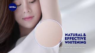 Is your natural deo enough? Try NIVEA Whitening Hokkaido Rose Deo Essence 0% Alcohol!