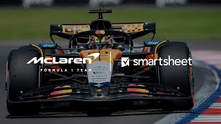 The McLaren F1 Team plans wind tunnel tests 70% faster with Smartsheet
