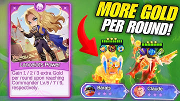 NEW GO GO CARD + COMMANDER LANCELOT = MORE GOLD!! Magic Chess Go Go