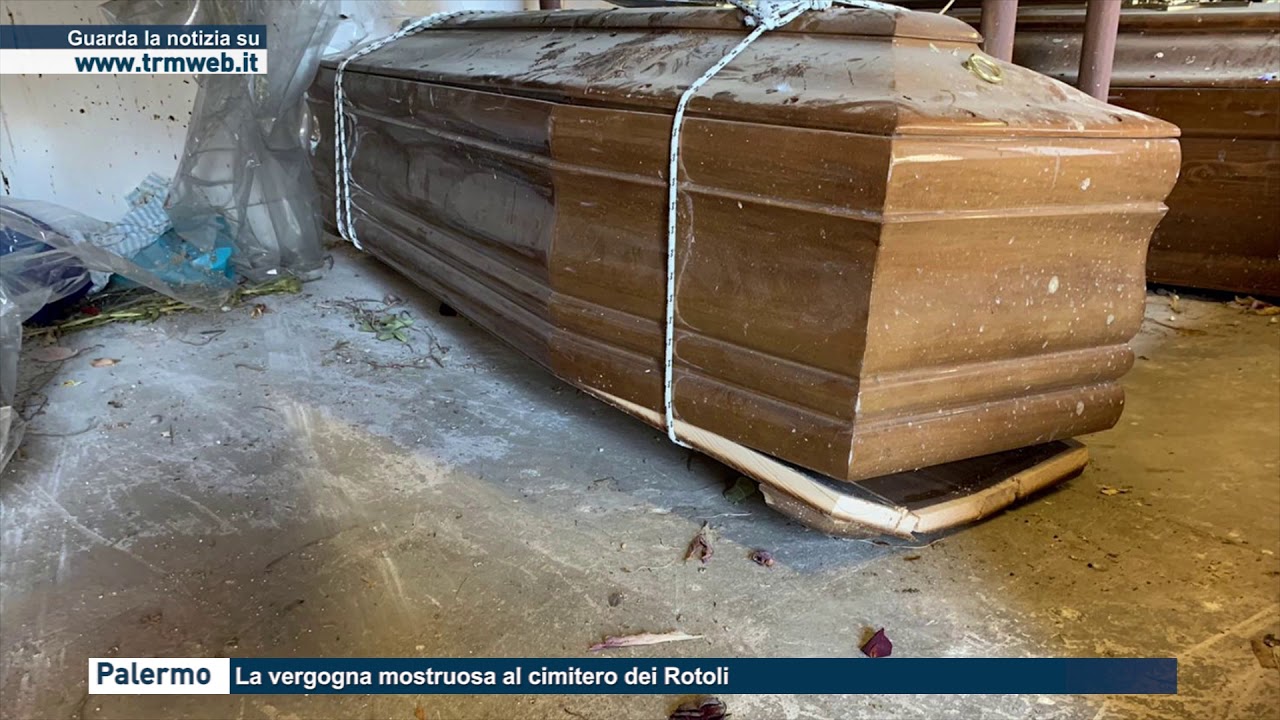 Palermo - La vergogna mostruosa al cimitero dei Rotoli