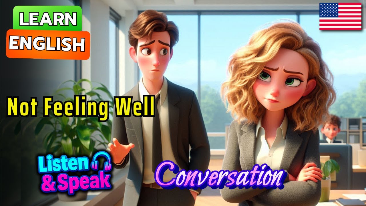 Плохо себя чувствую | Разговор на английском | Учите английский | Слушайте и говорите