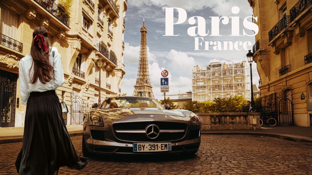 Paris, Francia | Introduction Scenes | Tour a Piedi 4K