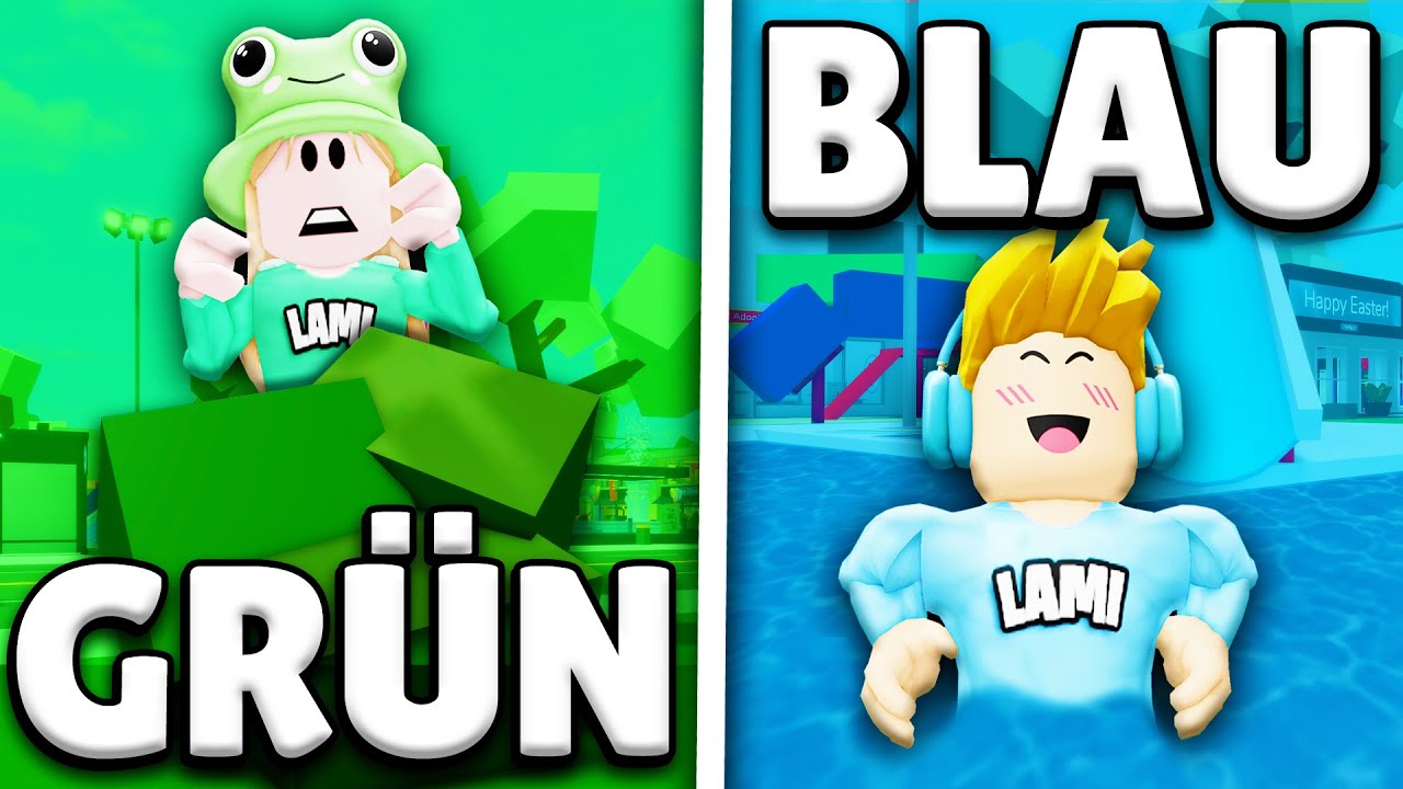 Hide & Seek, ABER NUR ein FARBE BENUTZEN in BROOKHAVEN! (Roblox)