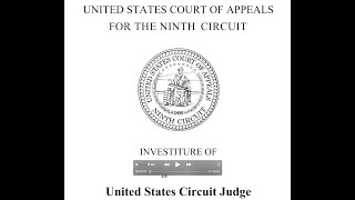 Investiture of Bridget S. Bade, United States Circuit Judge