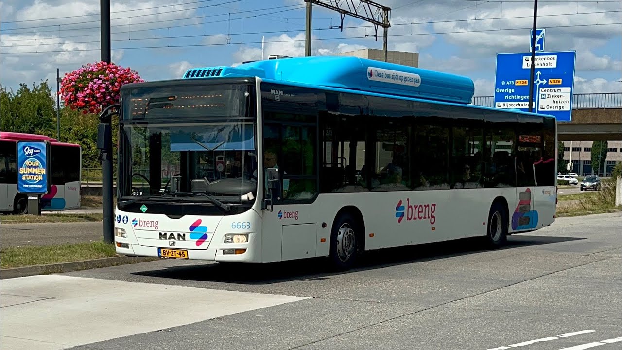 MAN Lion’s City CNG NL243 | Hermes (Breng) 6690 | Lijn 33 Nijmegen CS - Gendt - Arnhem CS 