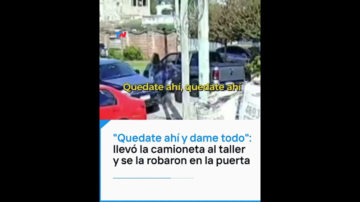Dejó la camioneta en el taller y un grupo de asaltantes se la robó