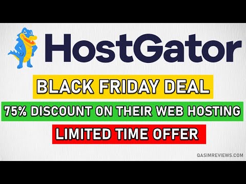 HostGator Black Friday Deal - Huge Discount on Web Hosting, Free Domain & SSL (2021)