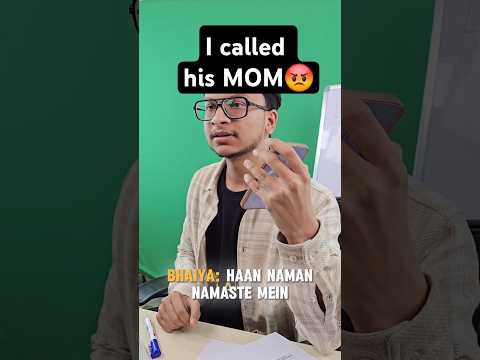 I called My