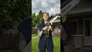 Yard Work Essential Tool#chainsaw #powertools #yardwork #minichainsaw #ToolReview#buyjoystor