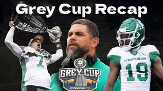 2025 @cfl 112th Grey Cup Recap: The Saskatchewan Roughriders are Grey Cup Champions