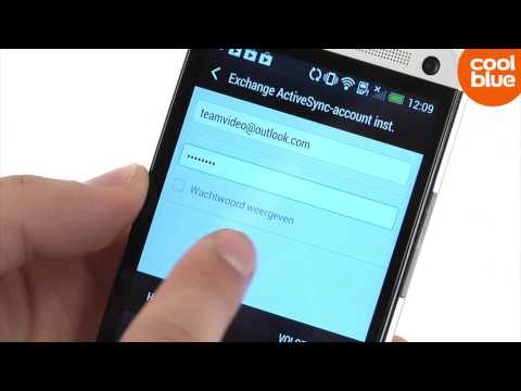 Hoe stel ik een e-mail account in op een Android 4 toestel met SENSE 5.0 van HTC?