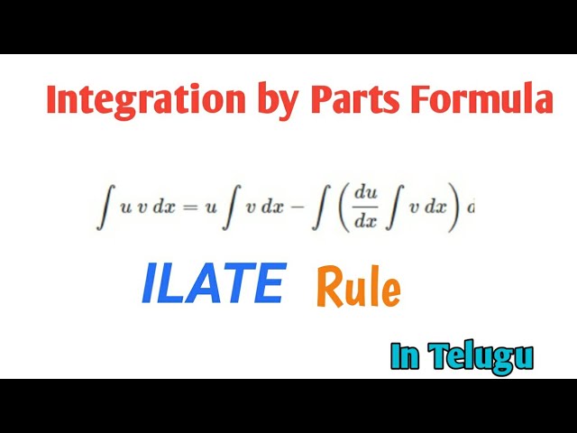 Ilate Math Integration Product Rule Ilate