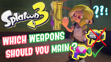 What Weapon Should You Play First ? Splatoon 3 Beginner
