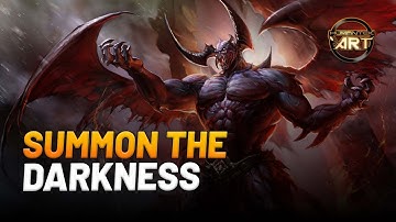 Demonic-Themed 3D Animated Twitch Intro | Epic Twitch Intro Ideas | Humantek Art