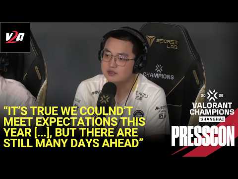 EDward Gaming (GE vs. EDG) | VALORANT Champions Shanghai | Post-match Press Conference