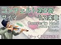 【ゆっくり模範演奏】コンチェルト第5番第1、2楽章(ザイツ)Concerto No.5 1st&2nd mov.(F.Seitz)[slow-tempo]
