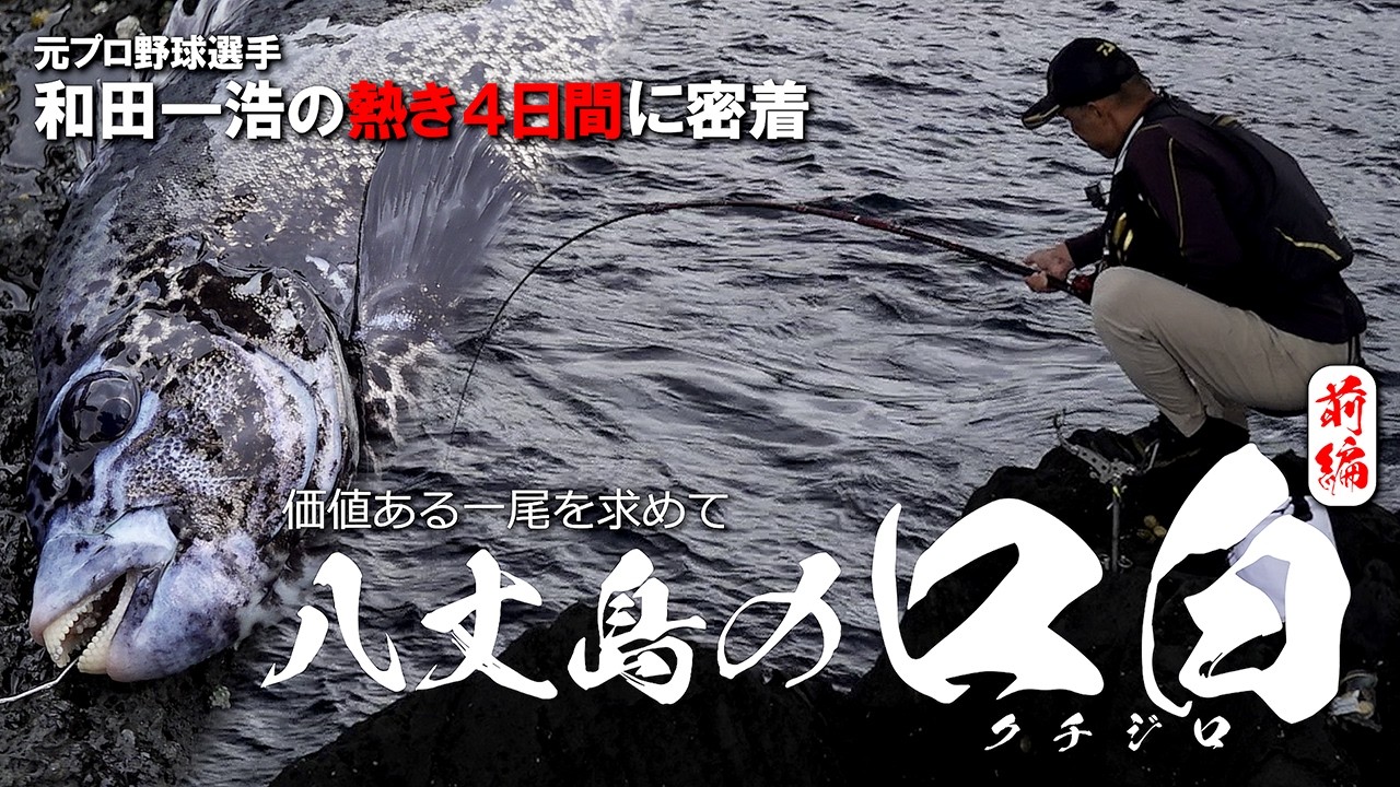 八丈島はイシガキダイの楽園？和田一浩の熱すぎる遠征釣行4日間【前編】