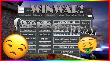 [New] Roblox Exploit/Hack WinWar | Jailbreak,Island Royale,Booga Booga,Phantom Forces,And Many More!