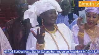 Seeɓes  Fouta ont rendi hommage à Son Excellence Macky Sall Président de la République du Sénégal