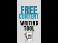Free content creating tool | Free content writing tool. #youtubeshorts #shorts #digitalmarketing
