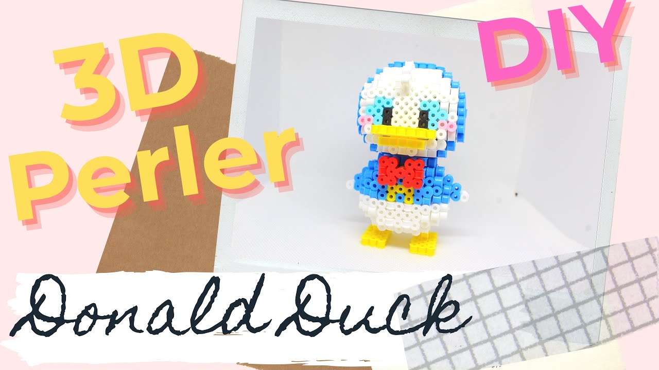 HELLO KITTY & Friends 3D Perler Tutorial 