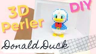 WHO IS THIS  || 3D || Perler Beads || DONALD DUCK ||