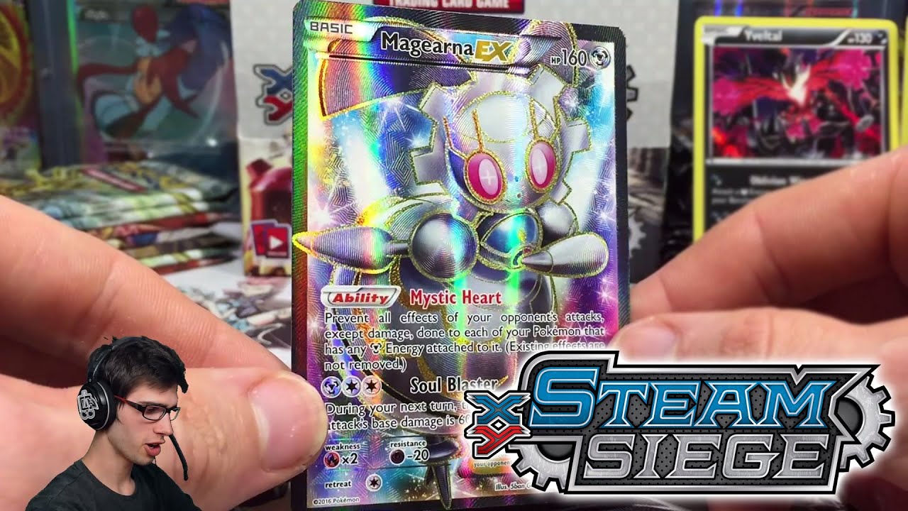 Opening MY BEST Pokemon XY11 STEAM SIEGE Booster Box! • (2/3) • "HOLOoOo"