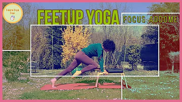 FeetUp® Yoga, pratica con focus sull'addome | yoga con sedia