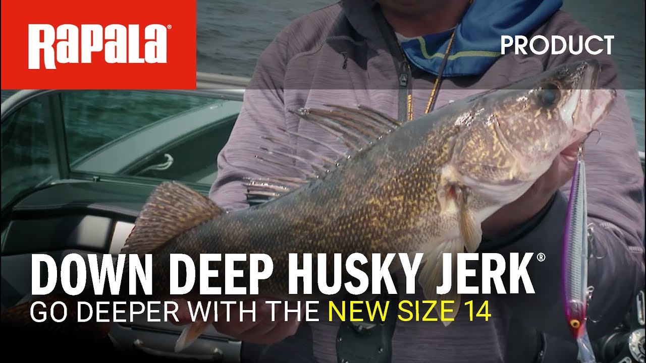 Troll for Big Fish Deeper with the New Size 14 Down Deep Husky Jerk® 