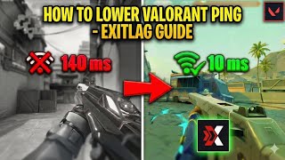 Valorant Ping FIX!! | reduce in game ping with EXITLAG in 2026 ( free trial )