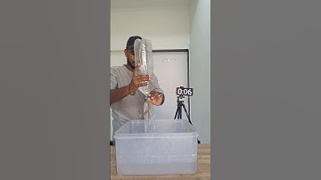 Fastest Way to Empty a Bottle? 😲 #d4experiments