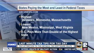 Federal tax bill hits hardest in District of Columbia