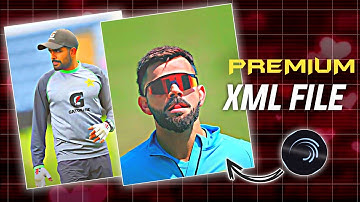 Premium xml file for cricket videos 🔥 | Xml file In description 🥵 | link Password protected 🔐 |
