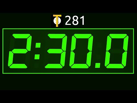 🇪🇳 [4K] 2 min 30 sec timer ( v 281 ) no sound