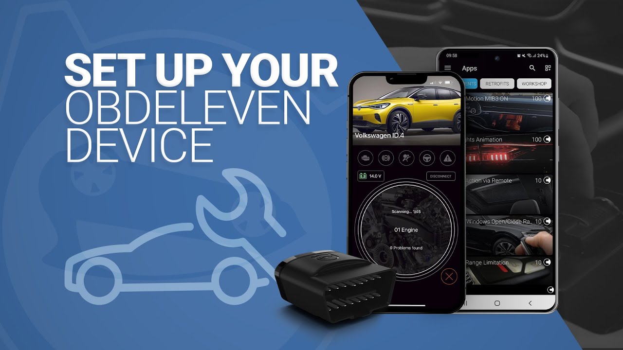OBDeleven PRO Scan Tool for Android & IOS, VW/Audi Group