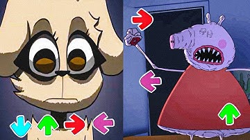 BELLA React to Peppa Pig.EXE All Characters part 4 | FNF MEME Playground test