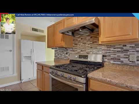 1028 Shawnee Lane, El Paso, TX home video tour
