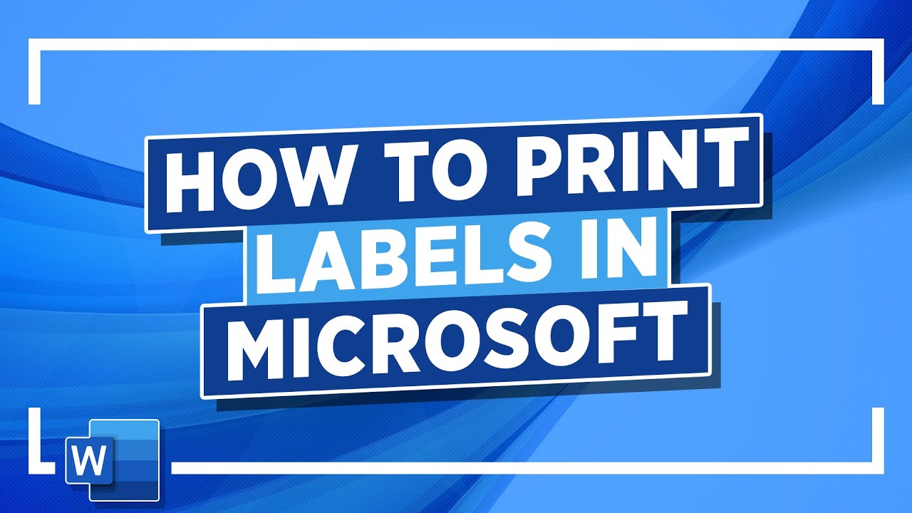 how-to-print-labels-in-word-microsoft-word-tutorial-youtube