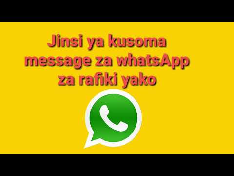 Video: Jinsi Ya Kumsaidia Rafiki Yako Kupitia Talaka