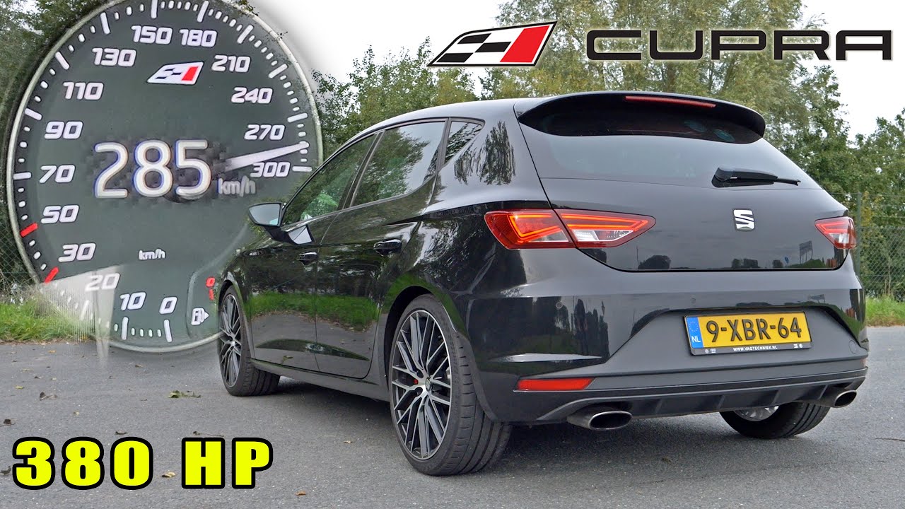 SEAT Leon Cupra With 513 HP Maxes Out Speedo In Autobahn Top-Speed Run