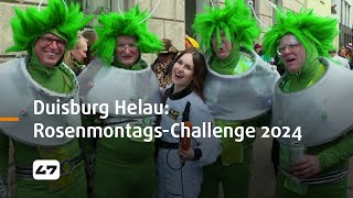 STUDIO 47 .live | DUISBURG HELAU: ROSENMONTAGS-CHALLENGE 2024