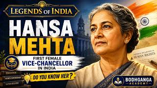 Woman Behind the Universal Declaration of Human Rights | Hansa Mehta Explained| Modern History NDDE